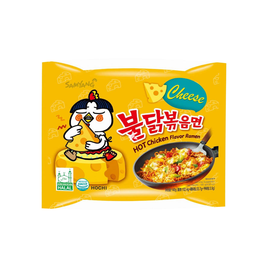 Samyang Buldak Cheese Hot Chicken Flavour Ramen 140g
